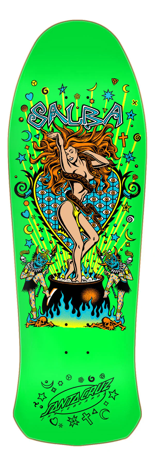 Santa Cruz Salba Witch Doctor Reissue Deck - 10.4"