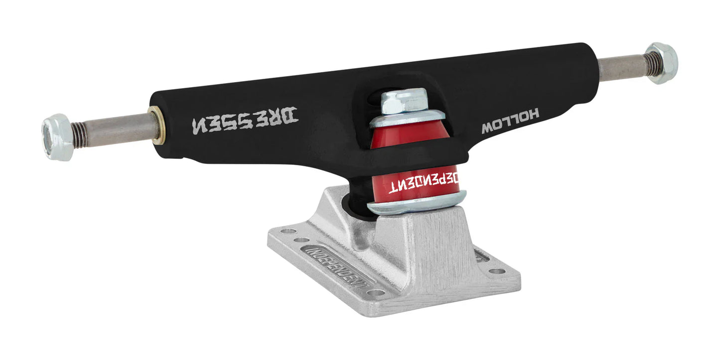 Independent Trucks 151mm Stage 4 Eric Dressen Standard - Black/Silver (Set of 2)