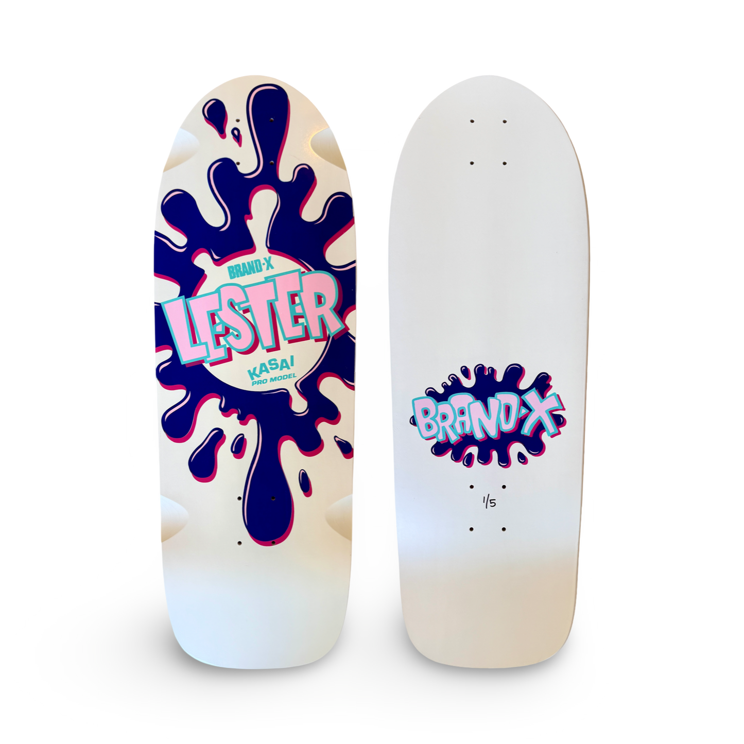 Lester Kasai 10”x30 Limited Edition, HAND-PAINTED Deck (1 of 5) (SHIPPING BEGINS MONDAY)