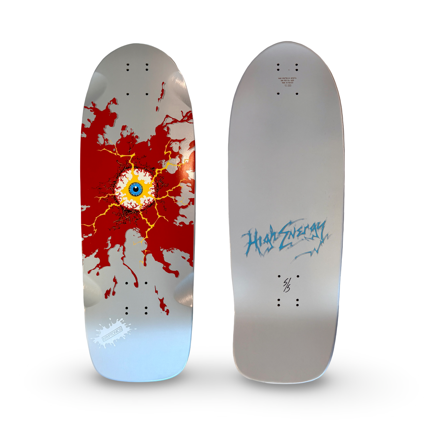Electric Eye Limited Edition Deck 10”x30” HAND-PAINTED (1 of 5)