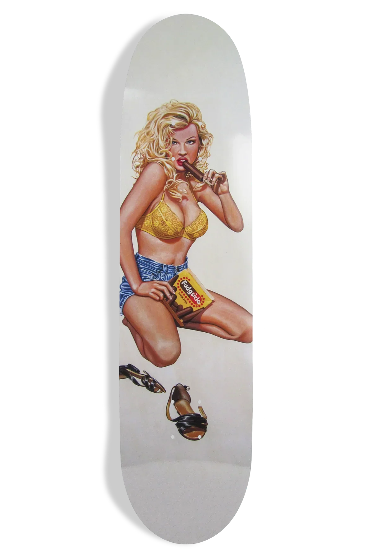 World Industries Kareem Campbell Fudgesicle EX7 7.7" Skateboard Deck