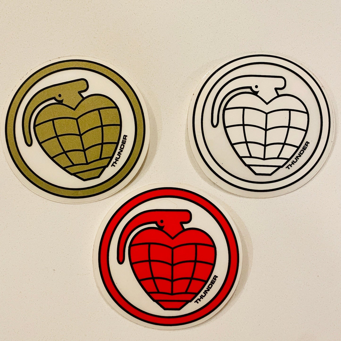 Thunder Grenade VINTAGE NOS Sticker 2"