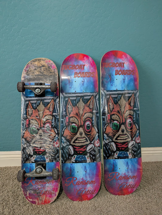 McClouded By Ransom_Artist. Ask for FREE shop grip tape