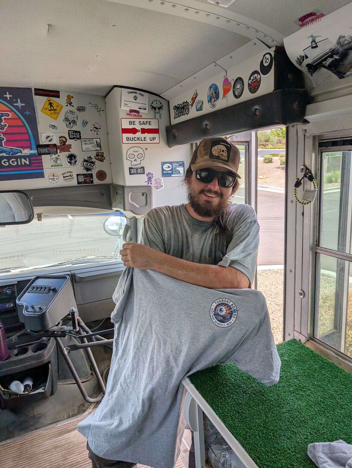 Tugboat board T-shirt