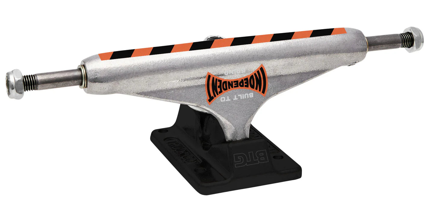 Independent Trucks 144mm Stage 11 Built To Grind Standard - Silver/Black (Set of 2)