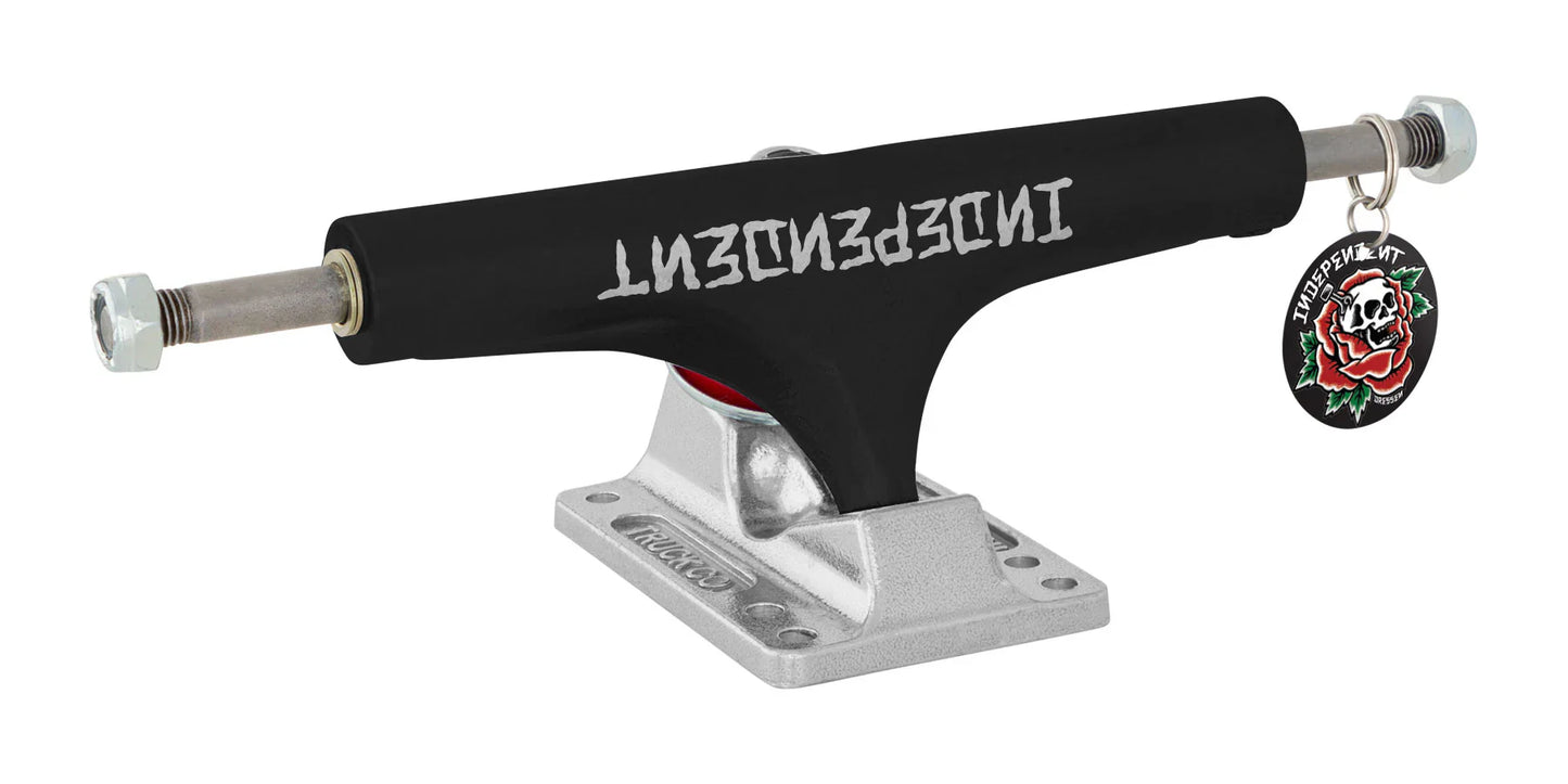 Independent Trucks 166mm Stage 4 Eric Dressen Standard - Black/Silver (Set of 2)