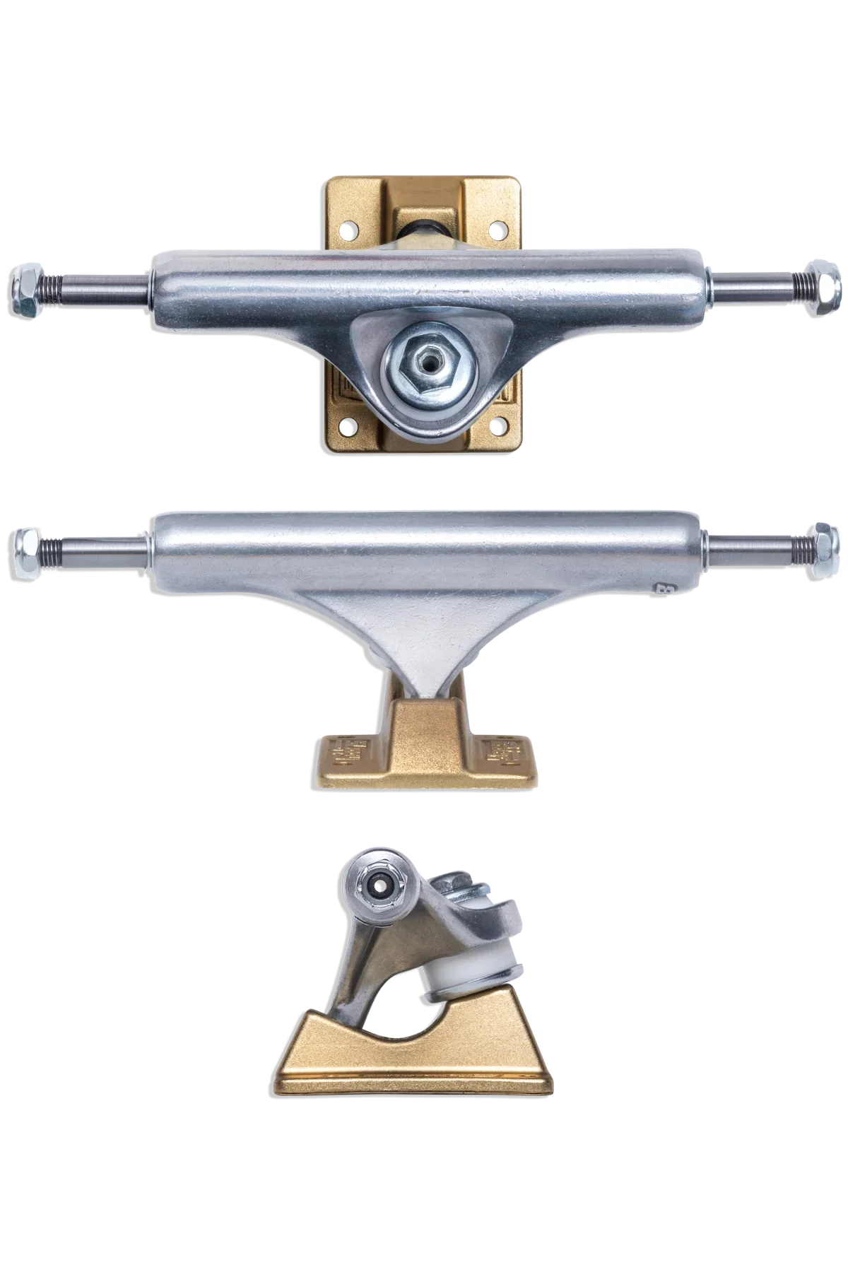 SLAPPY ST1 Inverted Hollow Lights (Gold) Skateboard Trucks