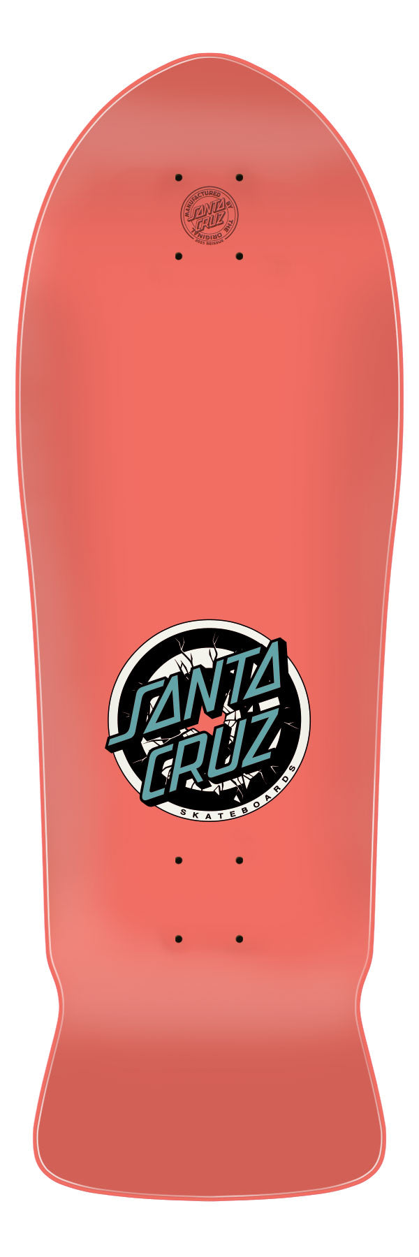Santa Cruz Rob Roskopp 3 Matte Pink 10.17" Complete Skateboard