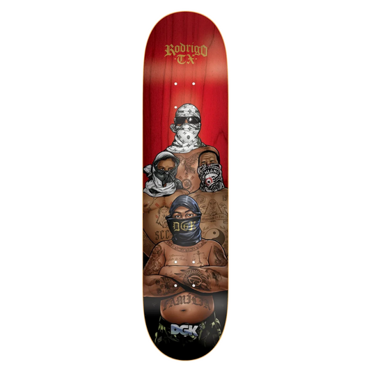 DGK Fiel TX Skateboard Deck - 8.1″ Multi