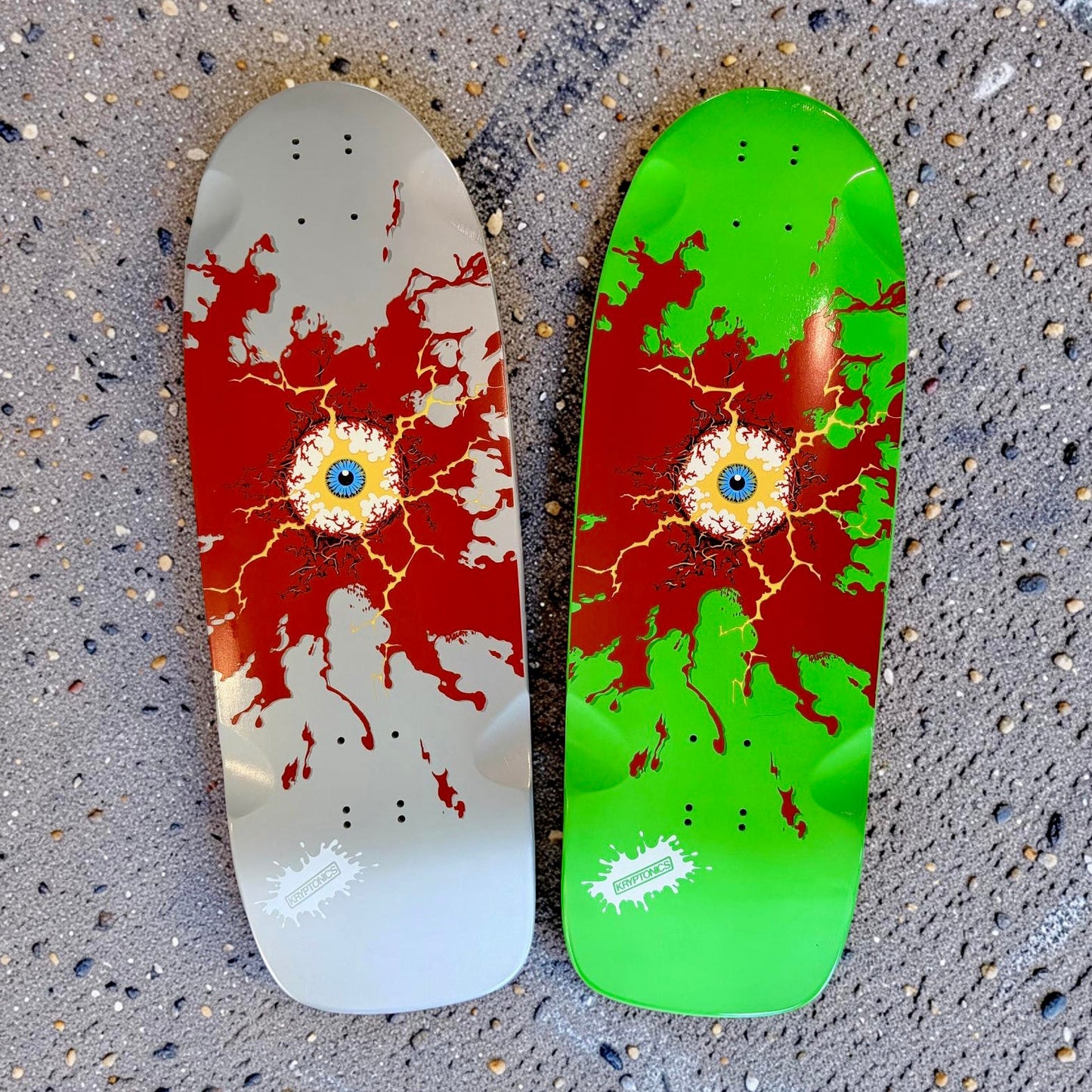 Electric Eye Limited Edition Deck 10”x30” HAND-PAINTED (1 of 5)