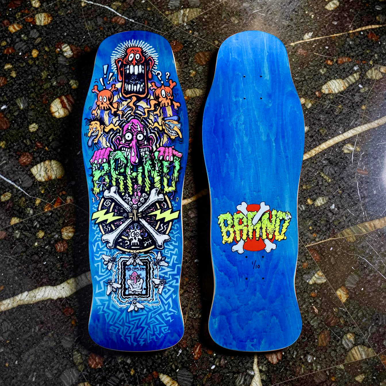 X-Dream HAND-PAINTED Limited Edition Deck 10"x30.25" (1 of 10) (SHIPPING BEGINS MONDAY)