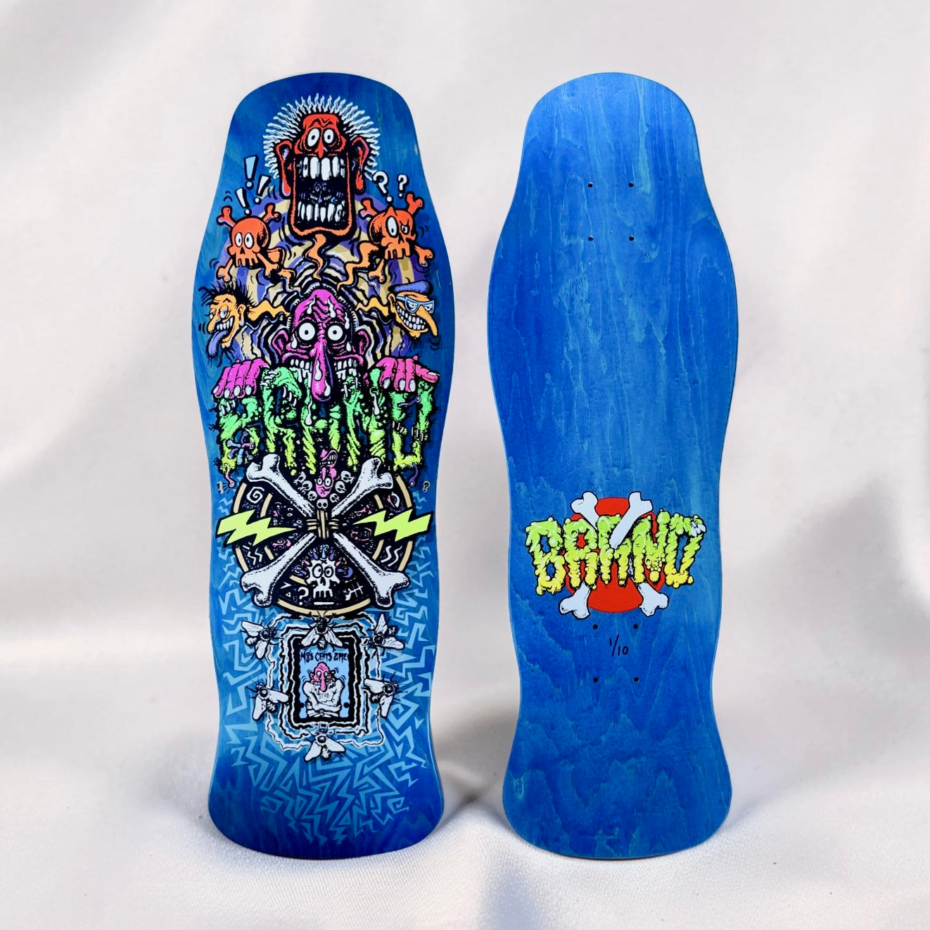 X-Dream HAND-PAINTED Limited Edition Deck 10"x30.25" (1 of 10) (SHIPPING BEGINS MONDAY)