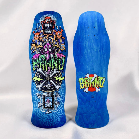 X-Dream HAND-PAINTED Limited Edition Deck 10"x30.25" (1 of 10) (SHIPPING BEGINS MONDAY)