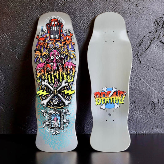 X-Dream HAND-PAINTED Limited Edition Deck 10"x30.25" (1 of 8) (SHIPPING BEGINS MONDAY)