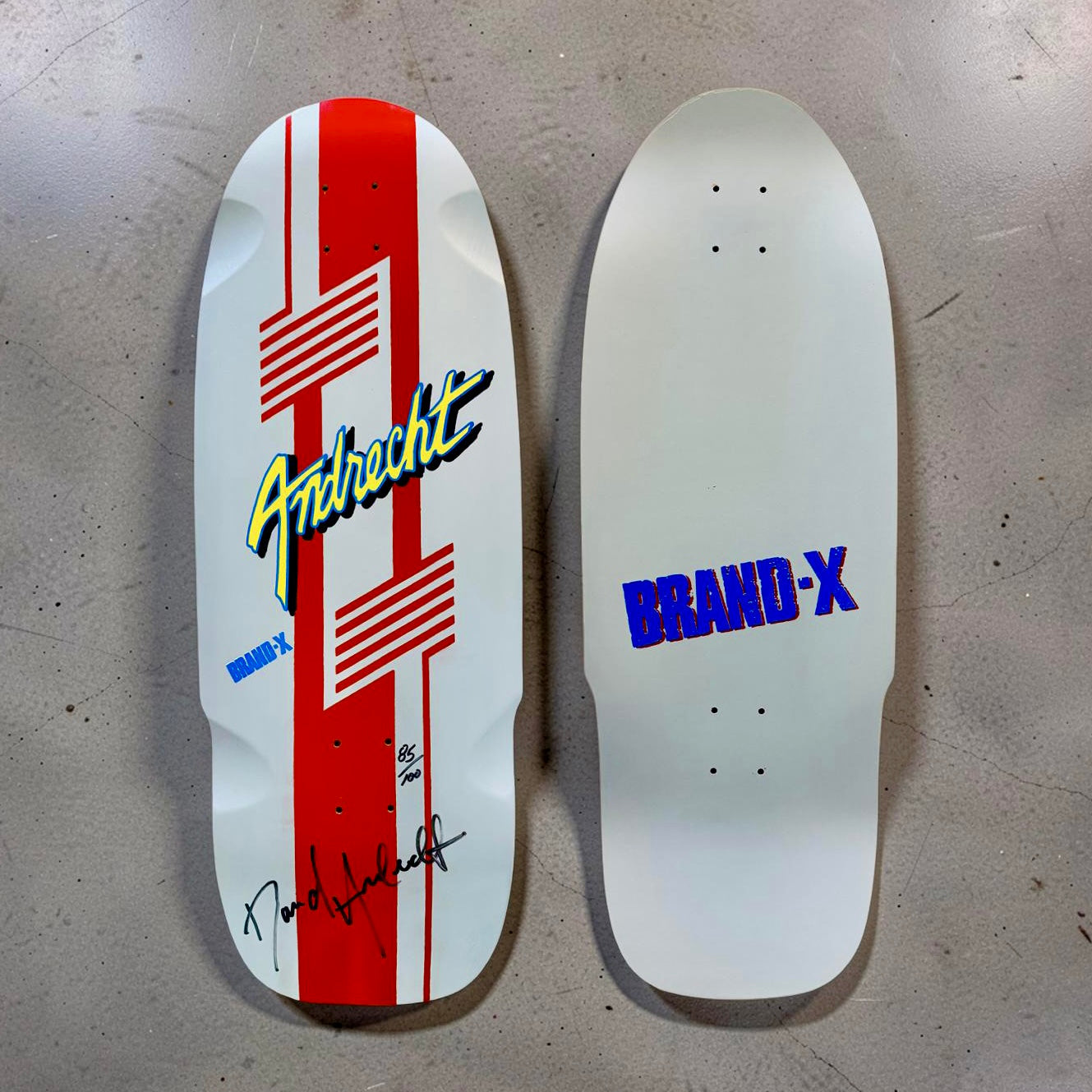 Dave Andrecht 11”x31” Stinger HAND-PAINTED & AUTOGRAPHED Deck (1 of 100)