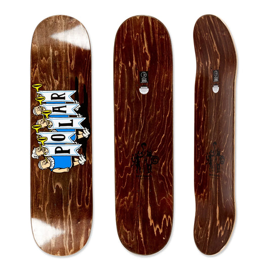 Polar Team Trumpets Skateboard Deck - 8.5" Short