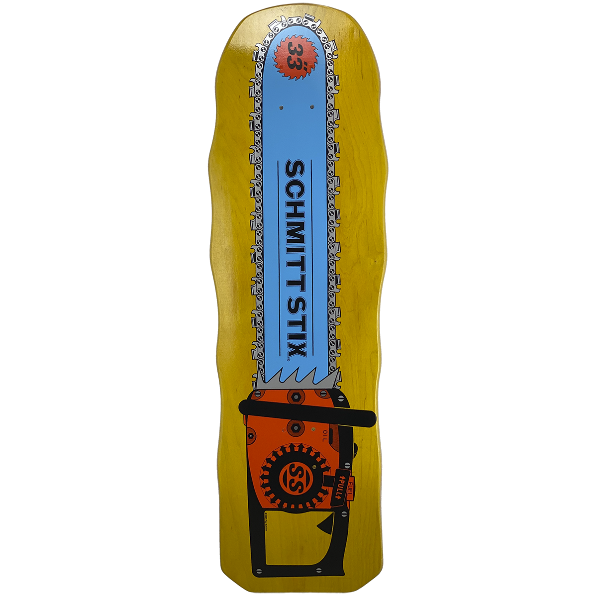 Schmitt Stix Chainsaw 10" Skateboard Deck