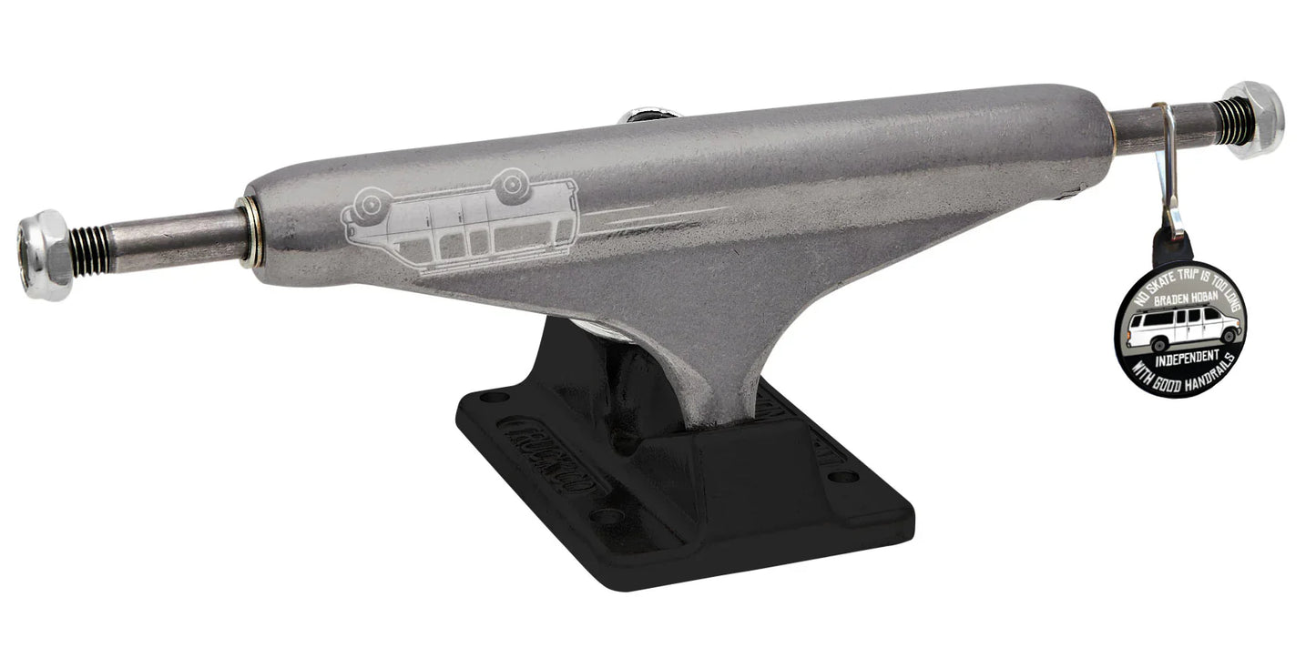 Independent Trucks 144mm Stage 11 Braden Hoban Standard - Transparent Black (Set of 2)