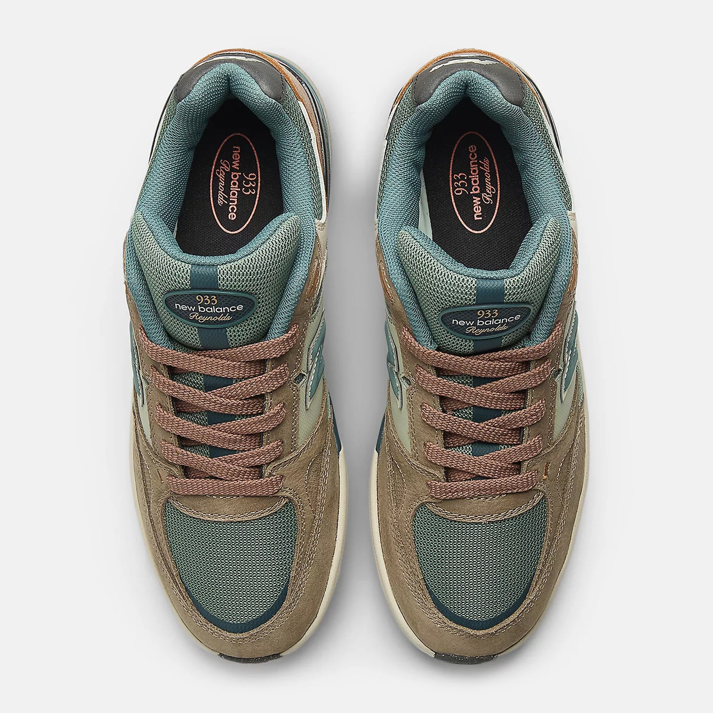 New Balance Shoes Numeric Andrew Reynolds 933 - Mushroom/New Spruce