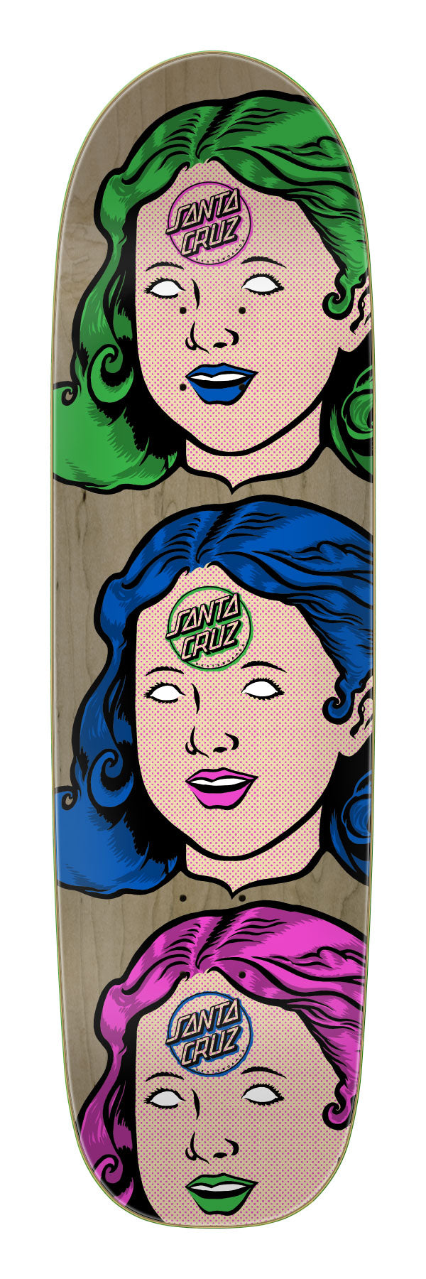Santa Cruz Possessed Head FeelBase Pro 8.5" Complete Skateboard