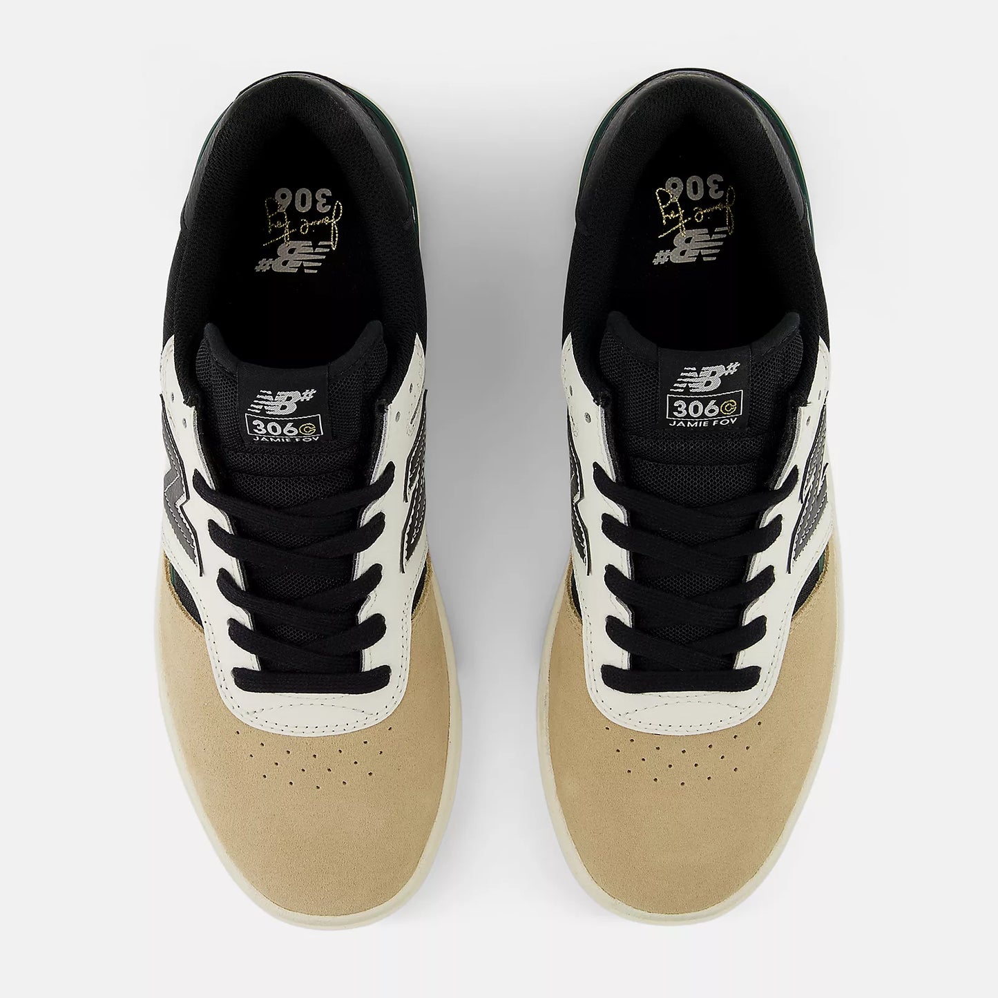 New Balance Shoes Numeric Jamie Foy 306 - Incense/Black