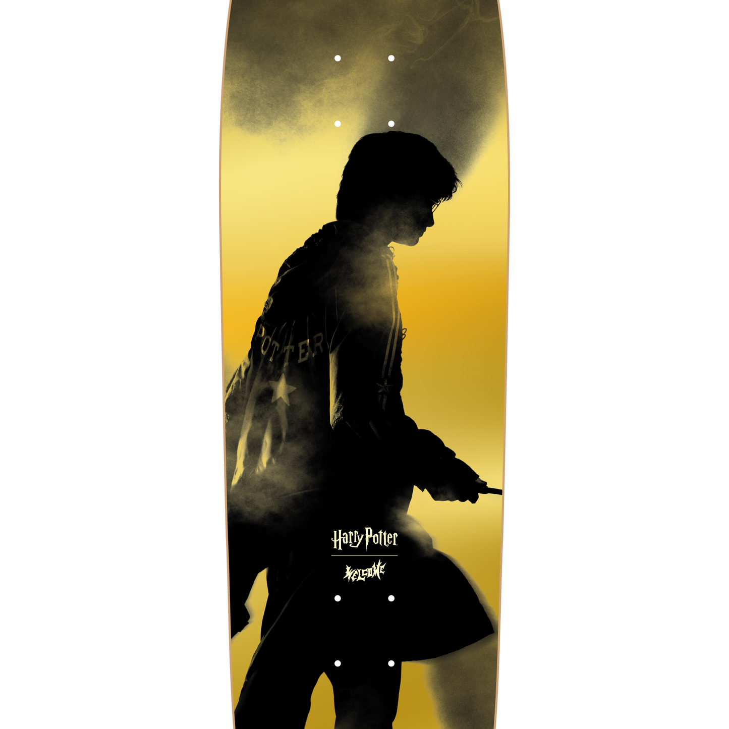 Welcome x Harry Potter Seeker on Nimbus 5000 8.75" Complete Skateboard