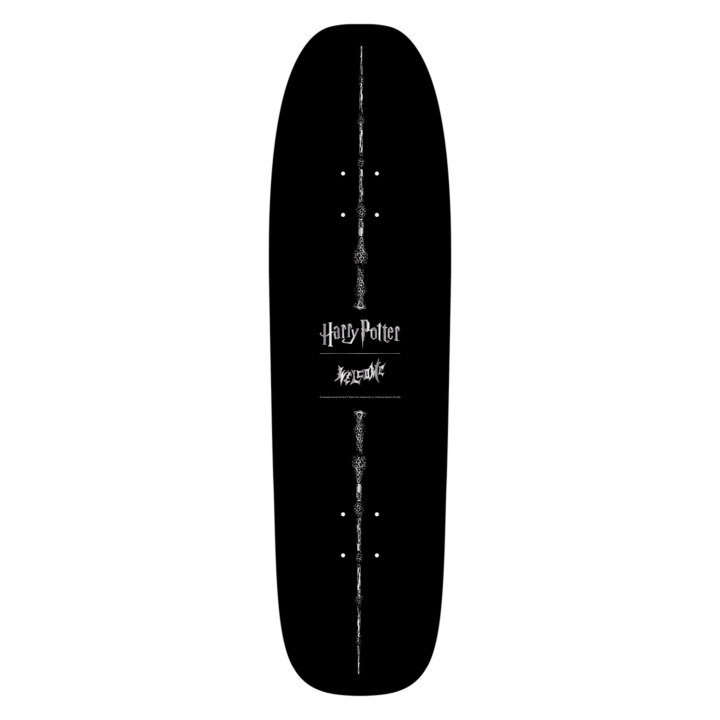 Welcome x Harry Potter Seeker on Nimbus 5000 8.75" Complete Skateboard